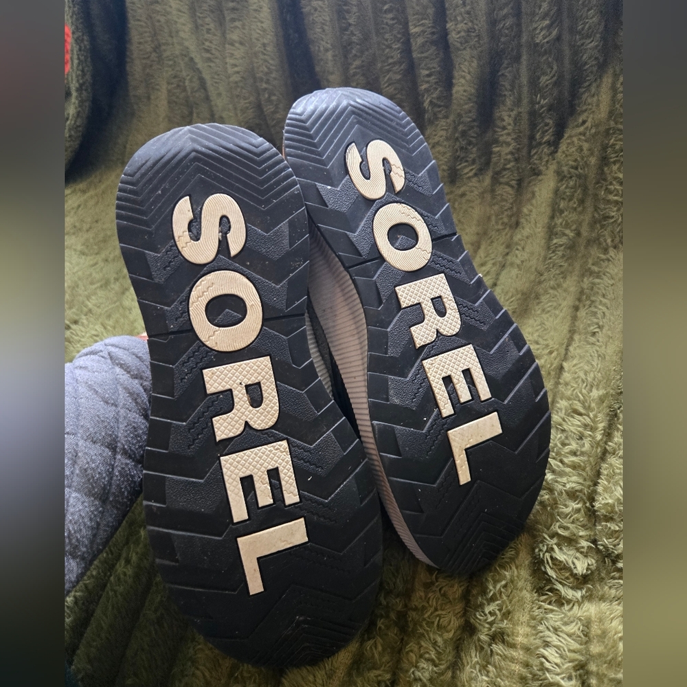 Sorel Women's Gray and Brown Sneakers - Picture 5 of 5